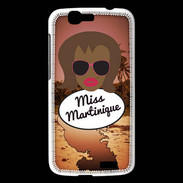 Coque Huawei Ascend G7 Miss Martinique Black