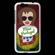 Coque Huawei Ascend G7 Miss Portugal Chatain