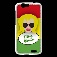 Coque Huawei Ascend G7 Miss Rasta Blonde