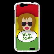 Coque Huawei Ascend G7 Miss Rasta Rousse