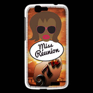 Coque Huawei Ascend G7 Miss Réunion Black