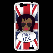 Coque Huawei Ascend G7 Miss UK Black