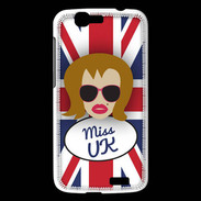 Coque Huawei Ascend G7 Miss UK Rousse