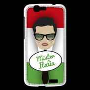 Coque Huawei Ascend G7 Mister Italie Brun