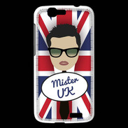 Coque Huawei Ascend G7 Mister UK Brun
