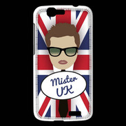 Coque Huawei Ascend G7 Mister UK Chatain