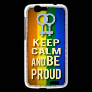 Coque Huawei Ascend G7 Keep Calm and Be proud Women Gay