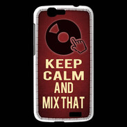 Coque Huawei Ascend G7 Keep Calm and Mix That Rouge