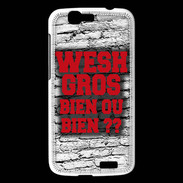 Coque Huawei Ascend G7 Wesh Gros Rouge