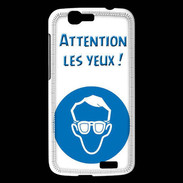 Coque Huawei Ascend G7 Attention les yeux PR