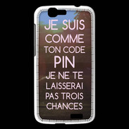 Coque Huawei Ascend G7 Code pin rose ZG
