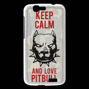 Coque Huawei Ascend G7 Keep calm pitbull 1 ZG