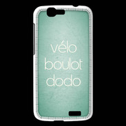Coque Huawei Ascend G7 Vélo Boulot Dodo Vert ZG