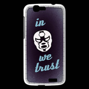 Coque Huawei Ascend G7 In Catch We trust Bleu ZG