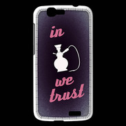 Coque Huawei Ascend G7 In Chicha We trust Rouge ZG