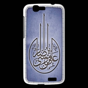 Coque Huawei Ascend G7 Islam M Bleu