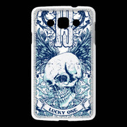 Coque LG L60 Tête de mort Lucky One 13