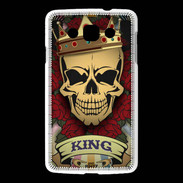 Coque LG L60 Roi tête de mort