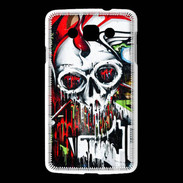 Coque LG L60 Tête de mort Graffiti couleur