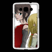 Coque LG L60 Cute Boy and Girl