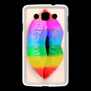 Coque LG L60 Bouche Arc en Ciel