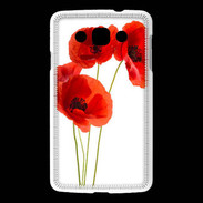 Coque LG L60 Coquelicots en peinture 150