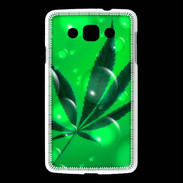 Coque LG L60 Cannabis Effet bulle verte