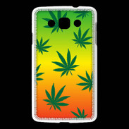 Coque LG L60 Fond Rasta Cannabis