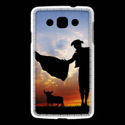Coque LG L60 Silhouette d'un toréador