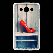 Coque LG L60 Escarpin rouge