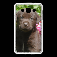 Coque LG L60 Chien labrador chocolat 3