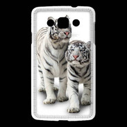 Coque LG L60 Tigre blanc