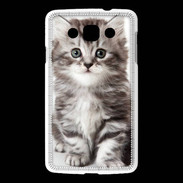 Coque LG L60 Chaton gris 