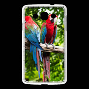 Coque LG L60 Couple de macaw