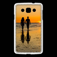 Coque LG L60 Balade romantique sur la plage 5