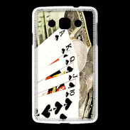 Coque LG L60 Royal Flush