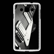 Coque LG L60 Guitare en noir et blanc