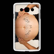 Coque LG L60 Femme enceinte ventre 