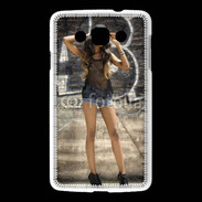 Coque LG L60 Femme métisse hip hop r'n'b sexy