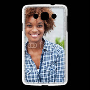 Coque LG L60 Femme afro glamour