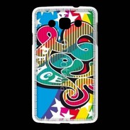 Coque LG L60 Peace and love 5