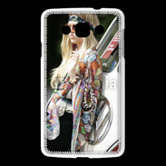 Coque LG L60 Flower power 5