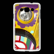 Coque LG L60 Voiture Hippie style