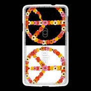 Coque LG L60 Symbole de la paix Hippie