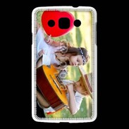 Coque LG L60 Jeune couple hippie