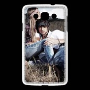 Coque LG L60 Hippie amoureux et tranquile