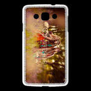Coque LG L60 Groupe de hippie dans les champs