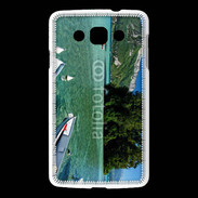 Coque LG L60 Barques sur le lac d'Annecy