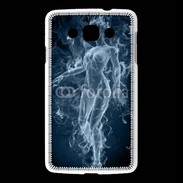 Coque LG L60 Femme en fumée de cigarette