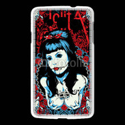 Coque LG L60 Dessin femme gothique